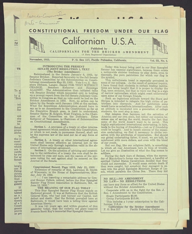Cat.No: 342217 Californian U.S.A. [7 issues