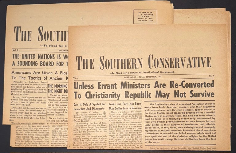 Cat.No: 342219 The Southern Conservative [four issues