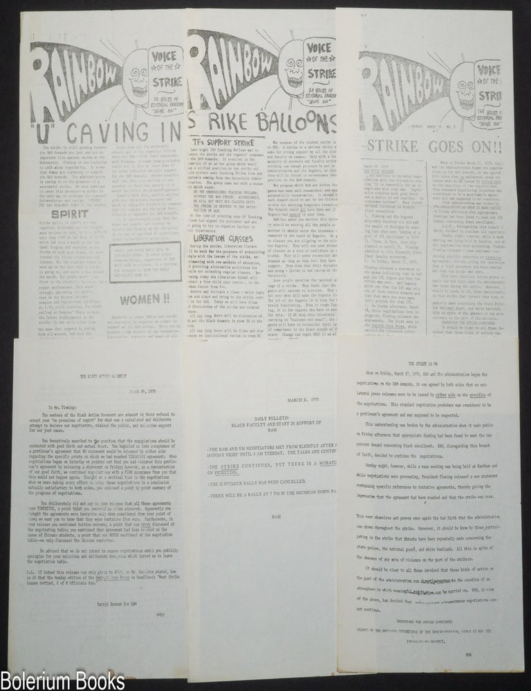 Cat.No: 342285 [Collection of 22 handbills by and pertaining to the Black