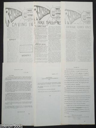Cat.No: 342285 [Collection of 22 handbills by and pertaining to the Black Action Movement...