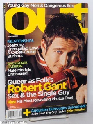 Cat.No: 342314 Out: #125, April 2004; Queer As Folk's Robert Gant