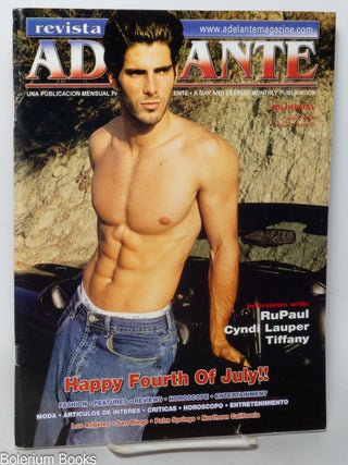 Cat.No: 342512 Revista adelante: a gay and lesbian monthly publication; vol. 7, #2, Julio...