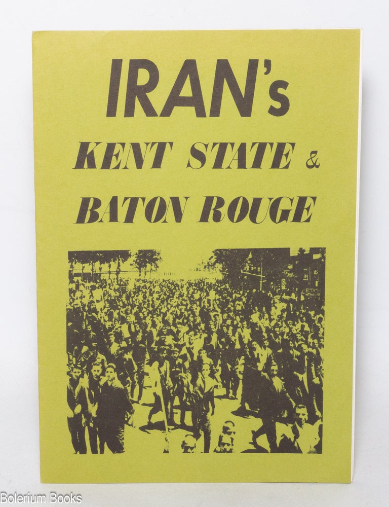 Cat.No: 342557 Iran's Kent State & Baton Rouge