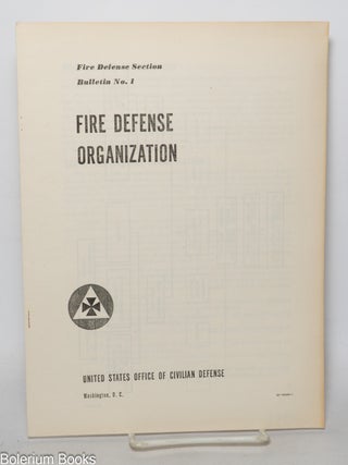 Cat.No: 342591 Fire Defense Organization