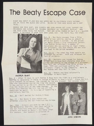 Cat.No: 342645 The Beaty Escape Case [handbill