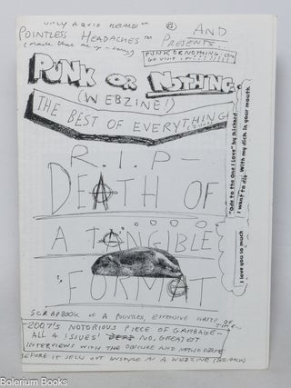 Cat.No: 342663 Punk or nothing (webzine!). Colin Chadwick, Richard Alliop [sic, Arnold...