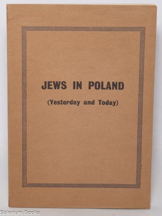 Cat.No: 342779 Jews in Poland (Yesterday and today