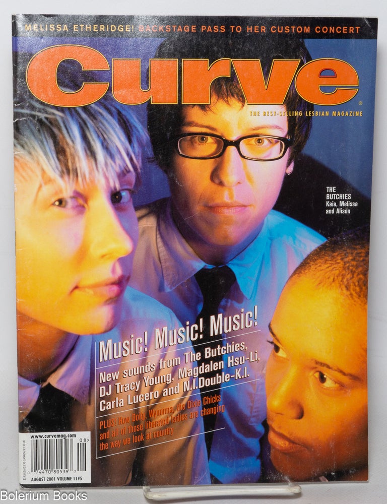 Cat.No: 342787 Curve: the lesbian magazine; vol. 11, #5, August 2001