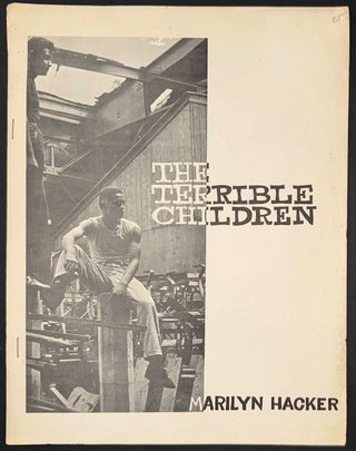 Cat.No: 342812 The Terrible Children. Marilyn Hacker, publisher Samuel R. Delany