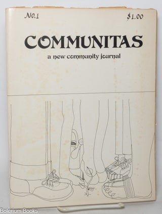 Cat.No: 342814 Communitas: No. 1, July 1972