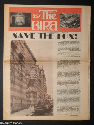 Cat.No: 342868 The Great Speckled Bird: vol. 7, no. 29, July 22, 1974