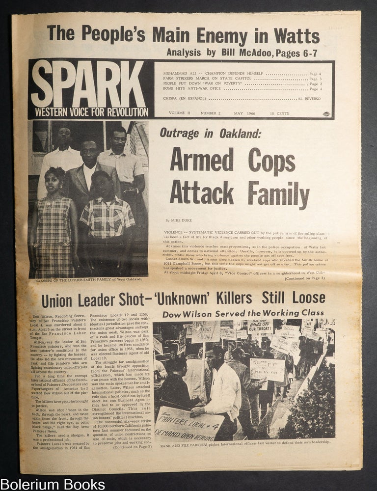 Cat.No: 342888 Spark: Western Voice for Revolution; Vol. 2 no. 2, May 1966