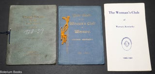 Cat.No: 342950 [Three booklets by The Woman's Club of Warsaw, Kentucky