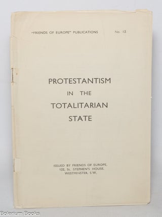 Cat.No: 342960 Protestantism in the totalitarian state