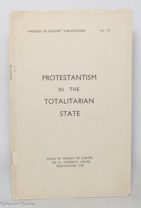 Cat.No: 342960 Protestantism in the totalitarian state