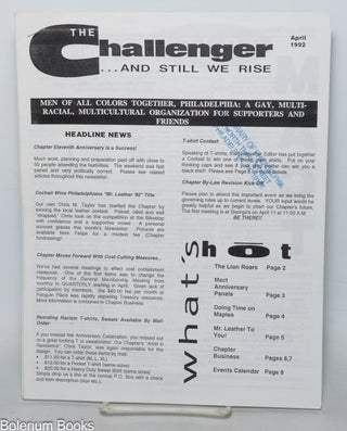 Cat.No: 343004 The Challenger: the newsletter of Men of All Colors Together Philadelphia...