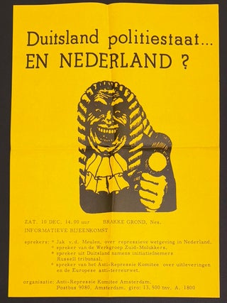 Cat.No: 343245 Duitsland politiestaat... en Nederland? [poster