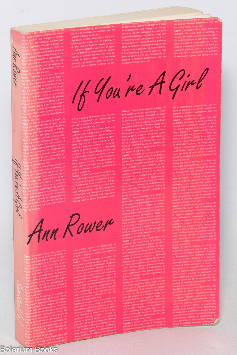 If You're A Girl | Ann Rower