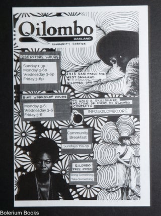 Cat.No: 343342 Qilombo / Oakland Community Center [handbill