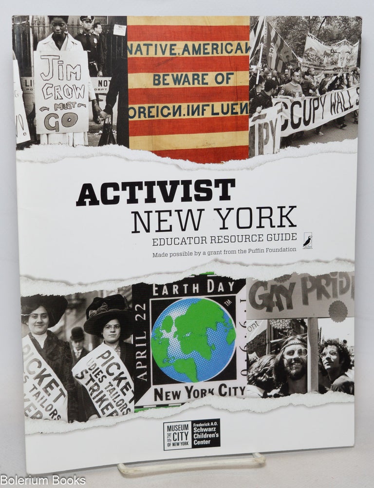 Activist New York: Educator Resource Guide | Clarence Taylor, Richard ...