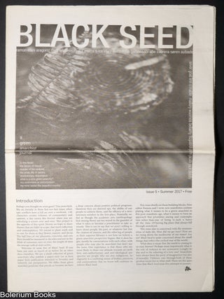 Cat.No: 343359 Black Seed: A Green Anarchist Journal; Issue 7, Summer 2017