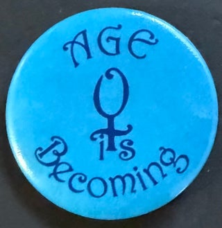 Cat.No: 343360 Age is Becoming [pinback button