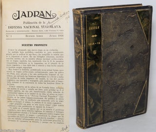 Cat.No: 343515 Jadran. Publicacion de la defensa nacional Yugoslava. Number 1-10,...