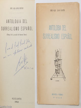 Cat.No: 343520 Antologia del surrealismo espa&ntilde;ol. Revista Verbo Nos. 23, 24, 25. Jose...