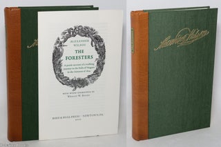 Cat.No: 343552 The Foresters. A poetic account of a walking journey to the Falls of...
