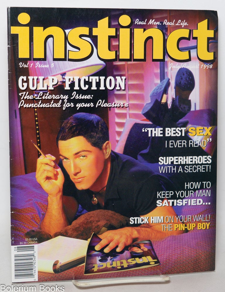 Cat.No: 343708 Instinct: vol. 1, #5, July/August. 1998: Gulp Fiction