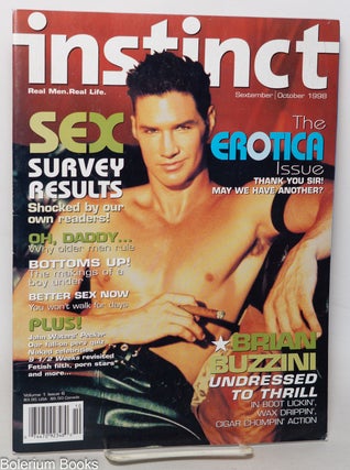 Cat.No: 343709 Instinct: vol. 1, #6, Sextember/October, 1998: The Erotica Issue