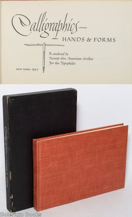 Cat.No: 343925 Calligraphics. Hands & forms. Rendered by twenty-five American scribes