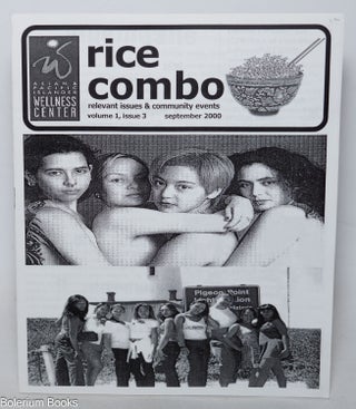 Cat.No: 343995 Rice Combo: relevant issues & community events; vol. 1, #3, Sept. 2000