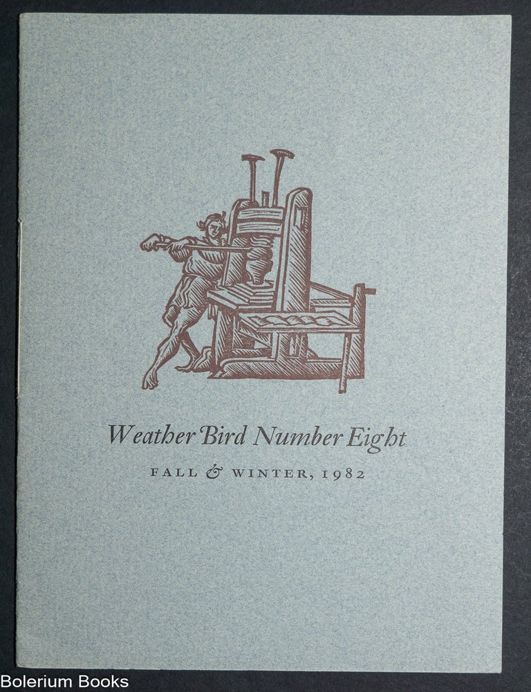 Cat.No: 344038 Weather Bird, Number 8; Fall & Winter 1982. A checklist