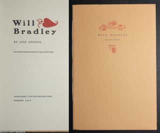 Cat.No: 344056 Will Bradley. Including some examples of his later work. Jane Apostol