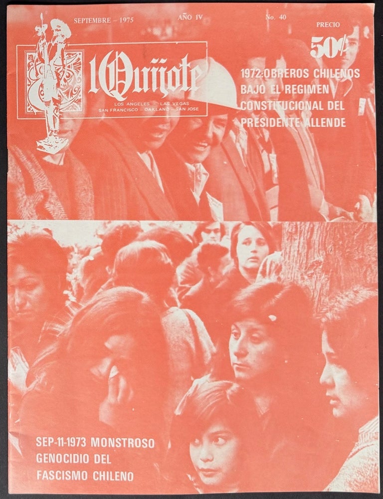 Cat.No: 344131 El Quixote. No. 40 (Sept. 1975