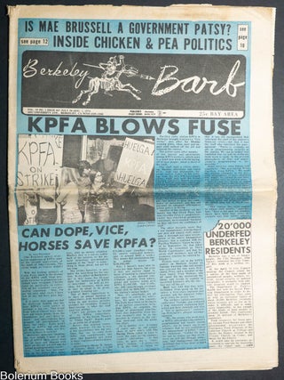 Cat.No: 344415 Berkeley Barb: vol. 20, no. 2 (#467) (July 26 - Aug. 1, 1974). KPFA Blows...