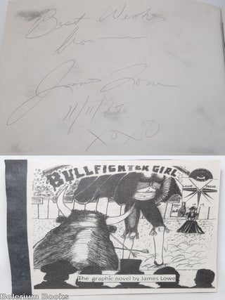 Cat.No: 344506 Bullfighter girl, the graphic novel by James Lowe. James Lowe