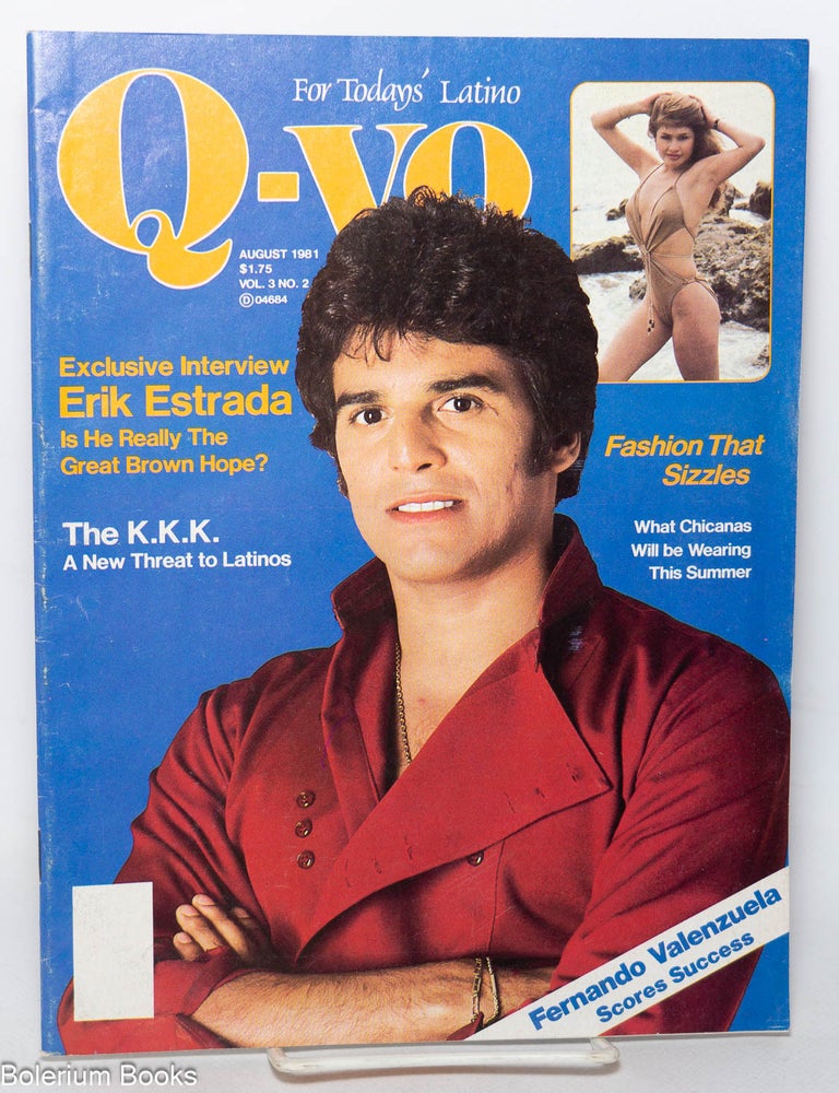 Cat.No: 344986 Q-vo magazine; May / June 1981, volume 3 no. 1