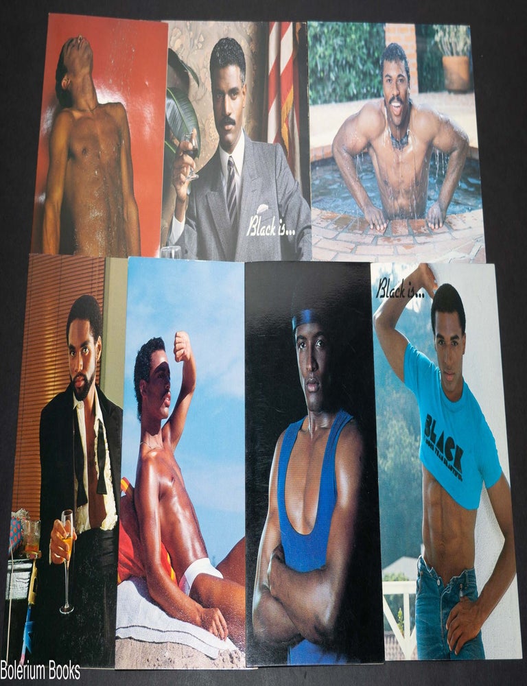 Cat.No: 345017 [Collection of 7 gay cards from Black is More Than