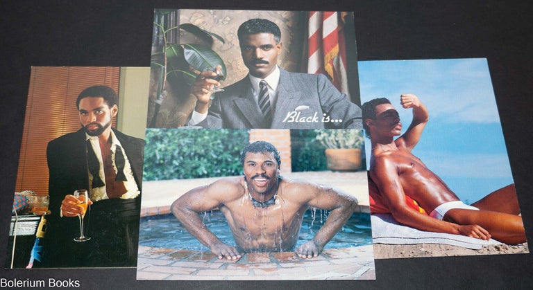 Cat.No: 345019 [Collection of 4 gay cards from Black is More Than
