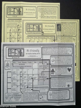 Cat.No: 345061 Bi-Friendly: San Francisco, East Bay, & U.C. [three calendars