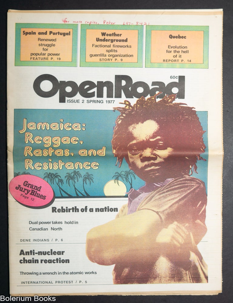 Cat.No: 345145 Open Road: No. 2 (Spring 1977)
