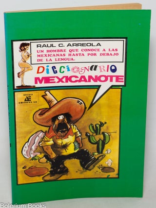 Cat.No: 345146 Diccionario mexicanote. Raul C. Arreola