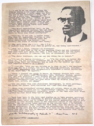Cat.No: 345153 "... I was in my car driving along the freeway..." [handbill]....