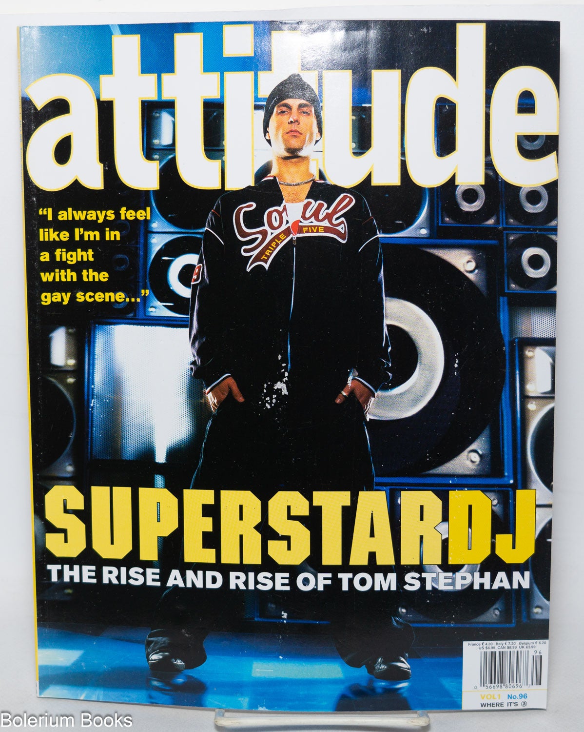 Attitude: vol. 1, #96, April 2002: Superstar DJ: the rise & rise of Tom ...
