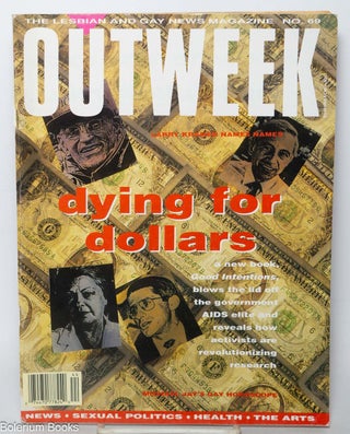 Cat.No: 345241 OutWeek: the lesbian & gay news magazine; #69, Oct. 24, 1990: Dying...