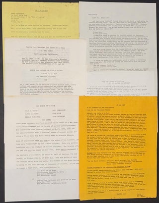 Cat.No: 345297 [Seven handbills related to Los Siete de la Raza