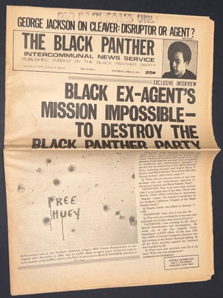 Cat.No: 345496 The Black Panther intercommunal News Service, vol. XV no. 2 (April 24, 1976