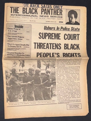 Cat.No: 345498 The Black Panther intercommunal News Service, vol. XV, no. 4 (May 8, 1976
